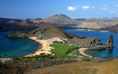 Magnifique vue de l'le de Galapagos, quateur