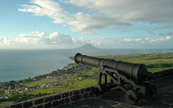 Le cannon Brimstone Hill, Montserrat